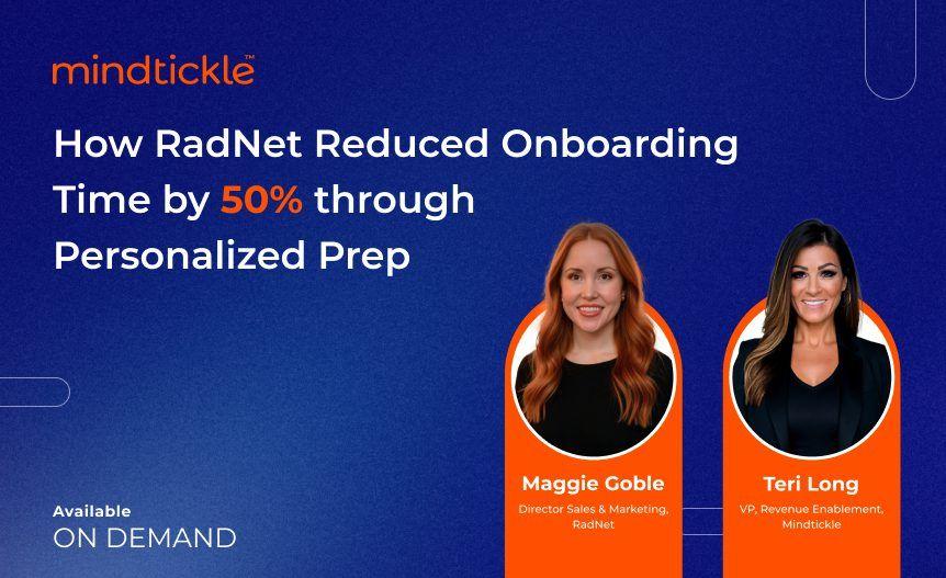 How RadNet Reduced Onboarding Time by 50% through Personalized prep
