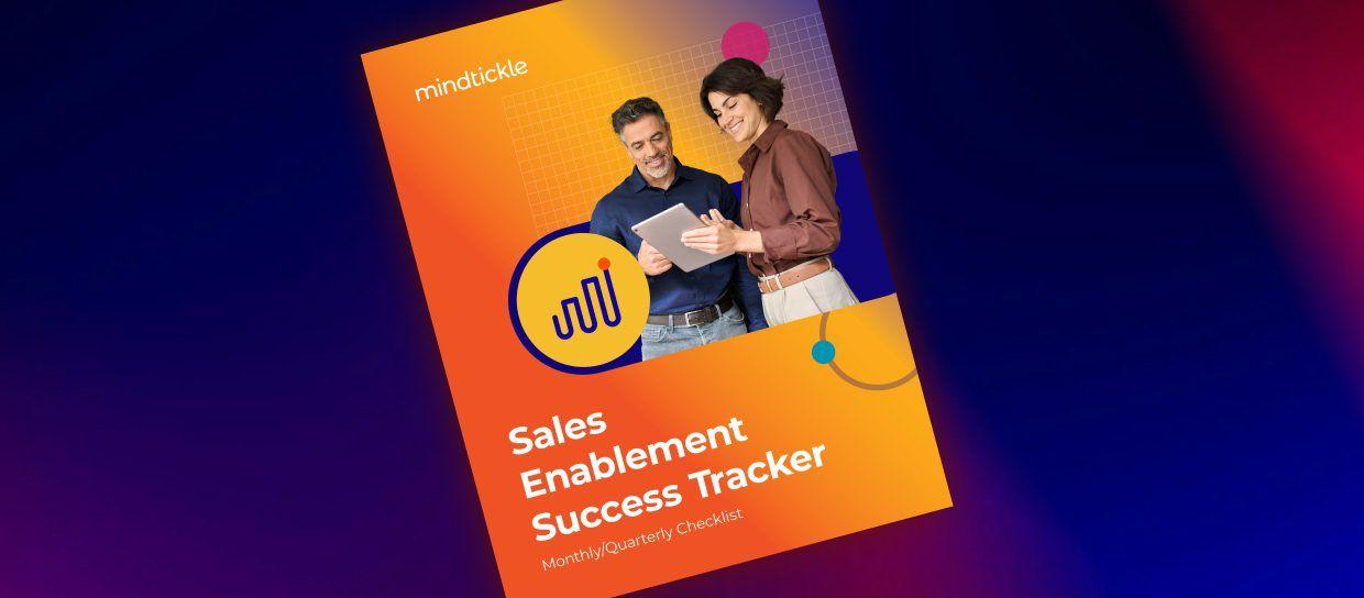 Sales Enablement Success Monthly & Quarterly Tracker