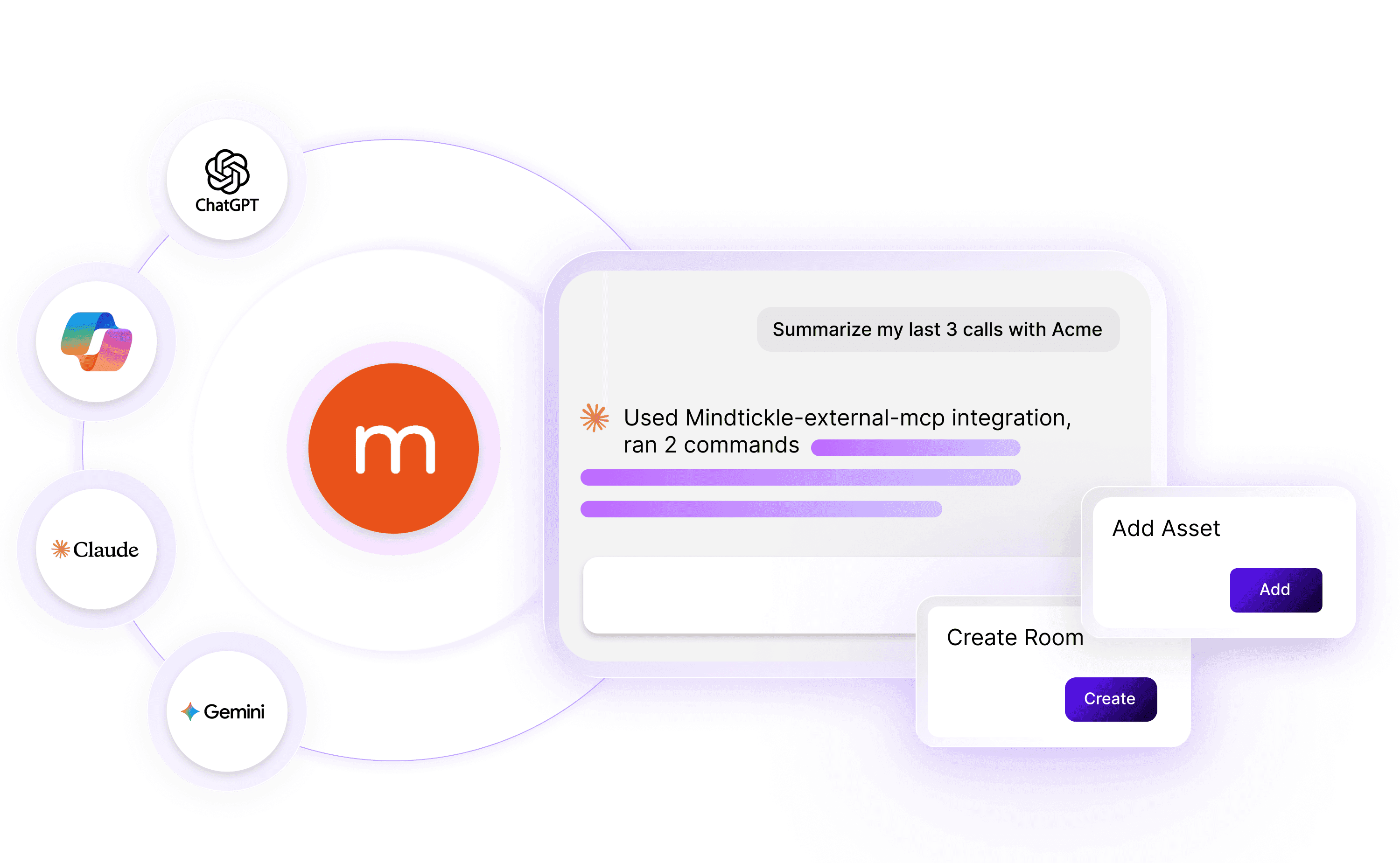 Power every AI experience with Mindtickle MCP