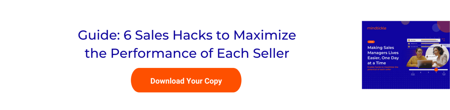 Guide 6 Sales Hacks to Maximize the Performance of Each Seller